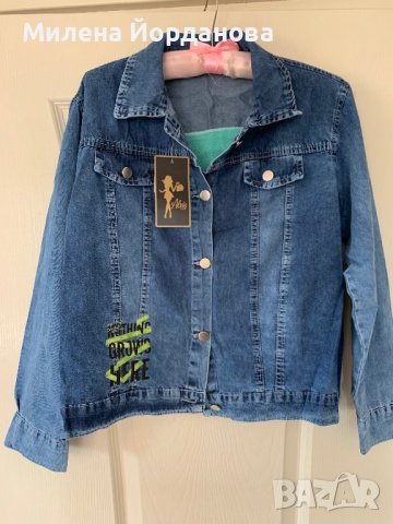 Дънково яке - риза, снимка 2 - Якета - 36715469