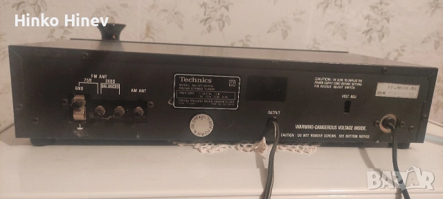 Продавам оригинален Японски Vintage tuner Technics ST-8011K, снимка 2 - Ресийвъри, усилватели, смесителни пултове - 54025776