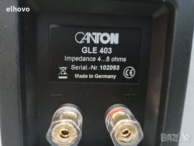 Тонколона CANTON GLE 403, снимка 5 - Тонколони - 30962633