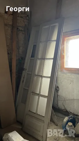 2 стари интериорни врати за реставрация 60х135см