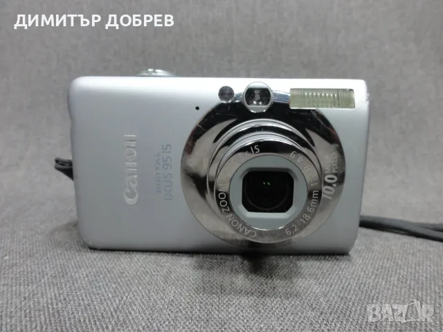 ЦИФРОВ ФОТОАПАРАТ CANON IXUS 95 IS 10.0MP CCD DIGITAL CAMERA Y2K DIGICAM