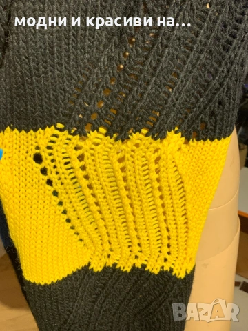 Пъстроцветен зимен шал Missoni, снимка 4 - Шалове - 53035987