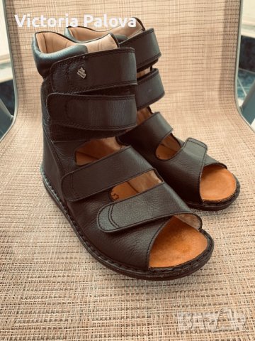 Леки комфортни летни боти-сандали FINN COMFORT кожа, снимка 10 - Сандали - 37170797