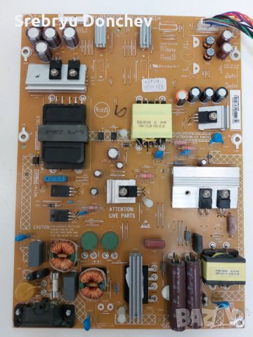 Захранване 715G6677-P02-001-002H от телевизор със счупена матрица Philips 43PUH4900