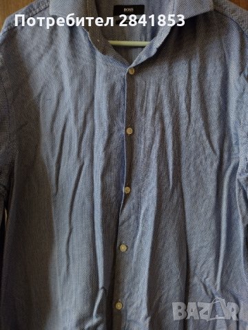 Мъжка риза Hugo Boss, снимка 3 - Ризи - 35155150