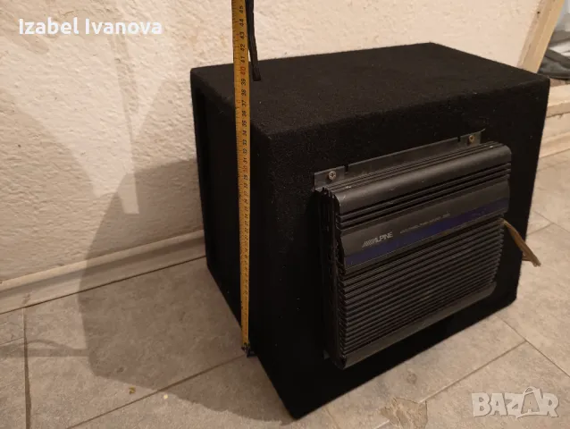 Бас каса с усилвател, снимка 3 - Аудиосистеми - 49503031