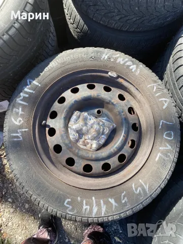 15 цола 5х114.3 kia hyndai , снимка 6 - Гуми и джанти - 49407486
