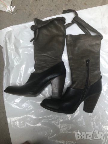 Дамски ботуши естествена кожа, снимка 4 - Дамски ботуши - 34878931