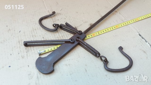 везна, кантар с две деления за 6 и до 20 кг. с топуз , снимка 16 - Антикварни и старинни предмети - 40022946