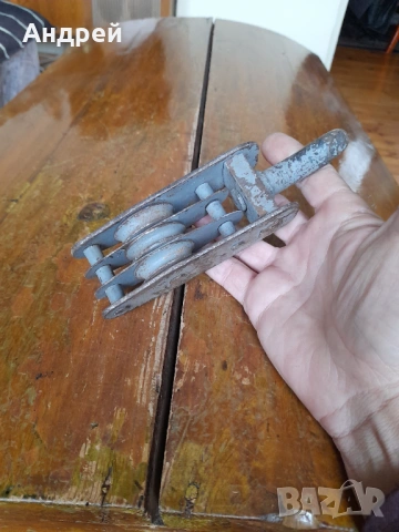 Стара макара,Полиспаст #2, снимка 4 - Други ценни предмети - 53088351