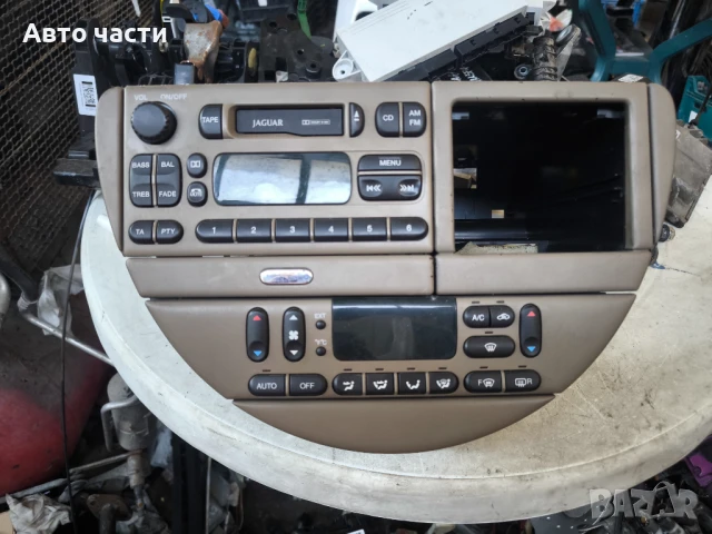 JAGUAR S-TYPE 00-03 AM FM КАСЕТОФЕН РАДИО ПРИЕМНИК CD УПРАВЛЕНИЕ XR8F-18K876-DHAEK