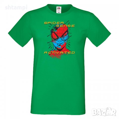 Мъжка тениска Spider Sense Activated Игра,Изненада,Подарък,Празник,Повод, снимка 14 - Тениски - 37246930