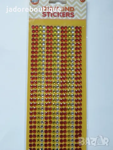 Самозалепващи се диамантени камъчета 6 мм