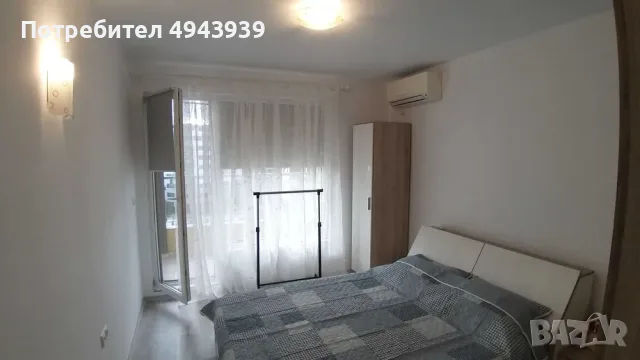 Двустаен апартамент в Спортна зала - 350 евро, снимка 3 - Апартаменти - 56199269