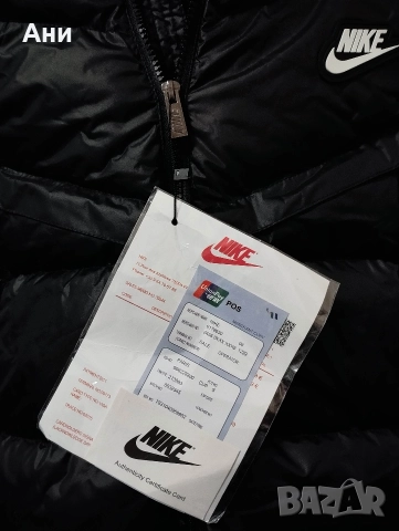 Мъжко/Унисекс Зимно Дълго Яке Nike, снимка 5 - Якета - 52807342