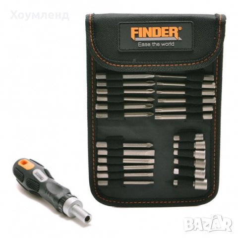  Комплект инструменти FINDER 26 части - различни отвертки