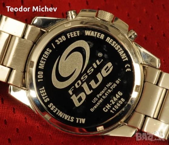 Fossil Decker – мъжки хронограф, отлично състояние, снимка 5 - Мъжки - 51527414