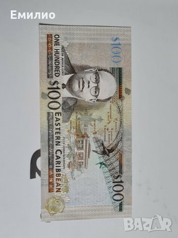 EASTERN CARIBBEAN STATES $ 100 Dollars ND2008  CU, снимка 2 - Нумизматика и бонистика - 30596678