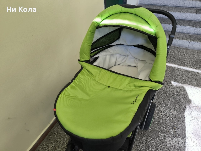Бебешка комбинирана количка Adbor S-Line 3 в 1, снимка 4 - Детски колички - 52480013