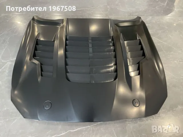 Тунинг преден капак GT500KR версия за Форд Мустанг 2018 - 2023, снимка 6 - Части - 47398803