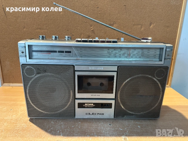 радиокасетофон "Siemens Club 743"