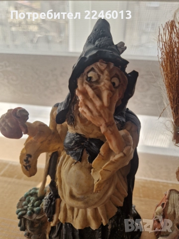 Две Баби Яги, снимка 3 - Антикварни и старинни предмети - 52774387