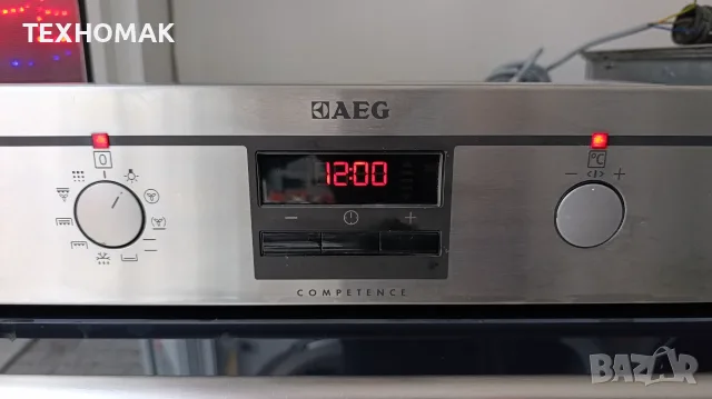 Фурна за вграждане с керамичен плот AEG , снимка 2 - Печки, фурни - 56525040