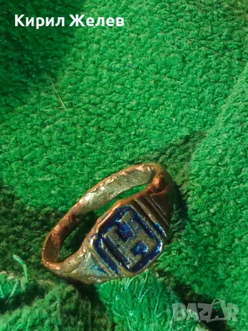 СТАРИНЕН САЧАНЕН ПРЪСТЕН с БУКВА МОНОГРАМ - Н Ръчна ИЗРАБОТКА САЧАН За КОЛЕКЦИЯ 30910, снимка 14 - Антикварни и старинни предмети - 47163633