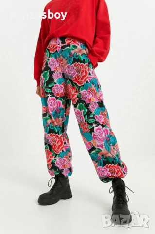 desigual maria escote floral jogger trousers - страхотно дамско долнище КАТО НОВО Л