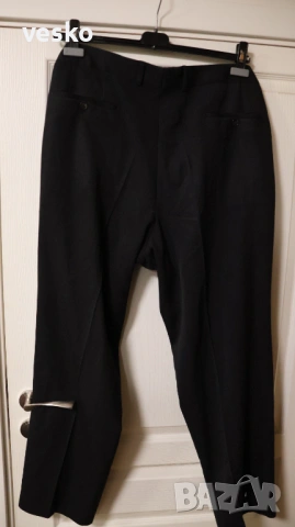 Панталони Hugo Boss черни официални, снимка 2 - Панталони - 53067291