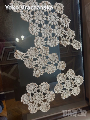 Изящество ръчно плетиво за декорация, снимка 4 - Декорация за дома - 50756840