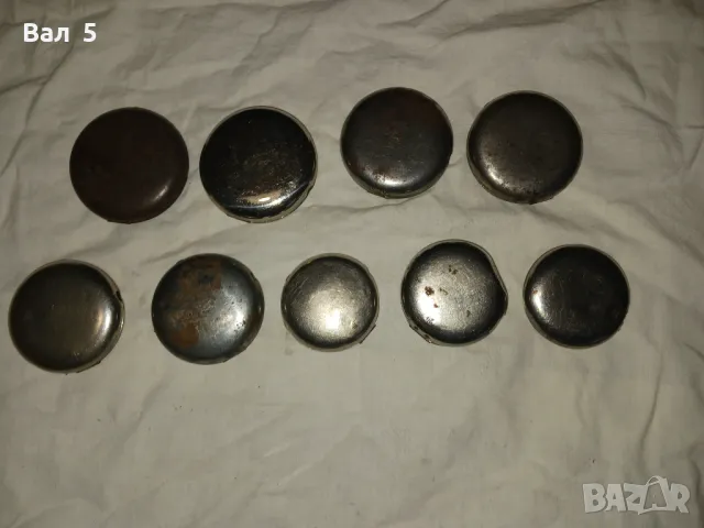 Капаци за стари джобни часовници - 9 бр . Часовник, снимка 6 - Антикварни и старинни предмети - 48507564