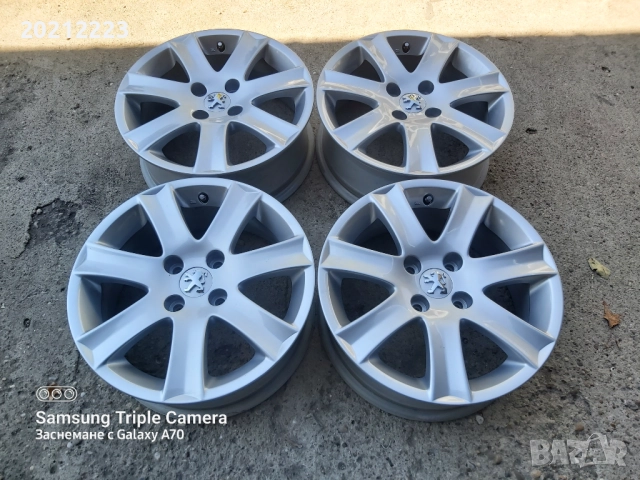 4 броя алуминиеви джанти за Peugeot 2008,208,207,307 16, снимка 2 - Гуми и джанти - 51523212