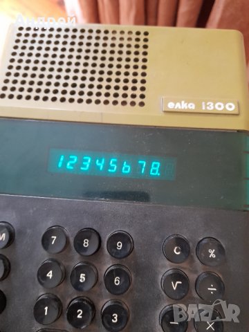 Стар калкулатор Елка 1300, снимка 6 - Антикварни и старинни предмети - 37952031