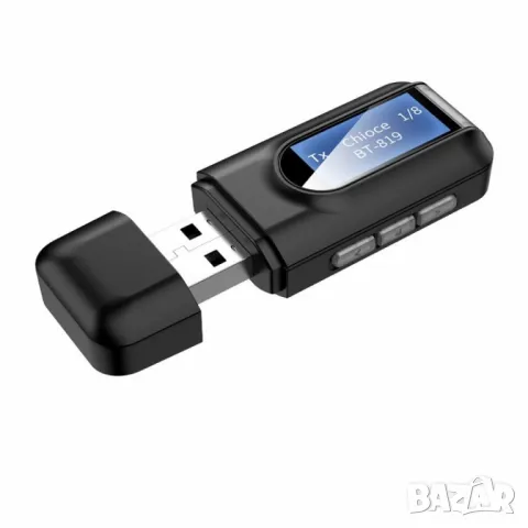 BLUETOOTH USB Аудио приемник - предавател, LCD дисплей, 3.5mm жак, снимка 12 - Аксесоари и консумативи - 47813272