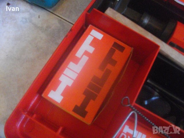 HILTI DX400 B-Пистолет Директен Монтаж В Бетон и Метални Конструкции-Комплект Аксесоари-Почти Нов, снимка 10 - Други инструменти - 42446051