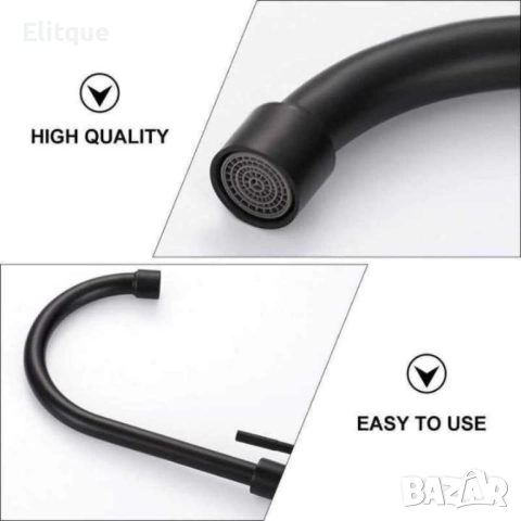 Кран за вода за мивка от неръждаема стомана-Практичният стил, снимка 2 - Други стоки за дома - 52854029