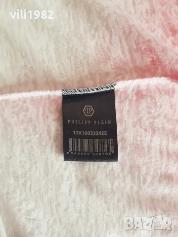 Оригинална дамскa тениска Philipp Plein, снимка 5 - Тениски - 48700291
