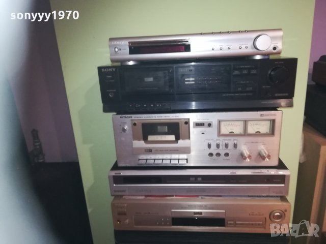 sony x 4 & hitachi 0601211933, снимка 5 - Ресийвъри, усилватели, смесителни пултове - 31332953