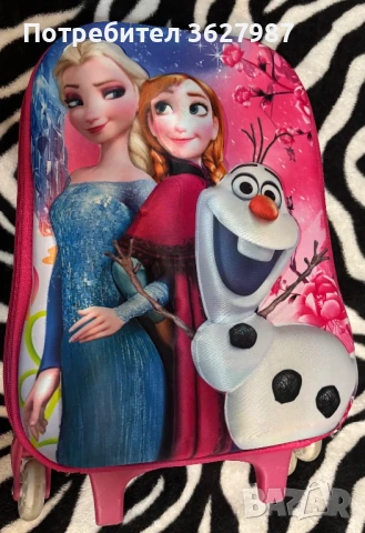 Детски куфар с мотиви “Елза”, снимка 2 - Други - 51197845