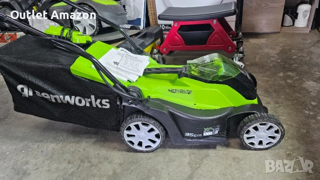 Безжична косачка Greenworks 40V 35 см Greenworks G40LM35 - 2501907

