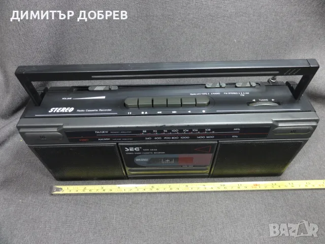 СТАР РЕТРО ТРАНЗИСТОР РАДИО КАСЕТОФОН SEG SRR 3838, снимка 10 - Радиокасетофони, транзистори - 56325426