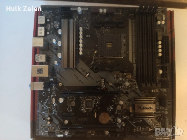 asrock b550 phantom geming 4, снимка 4 - Дънни платки - 54224663