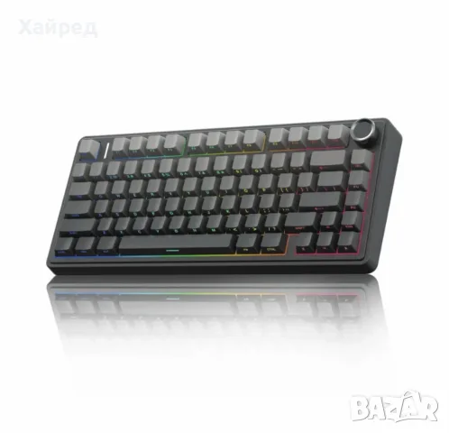 Нова AULA F75 Pro – Механична безжична гейминг клавиатура 75% RGB, Hot-Swap