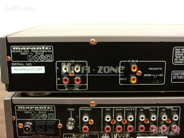Комплект Marantz sr-1020 / sd-1020, снимка 8 - Аудиосистеми - 38921131