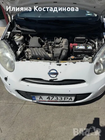 Автомобил Nissan Micra, 2013г, снимка 7 - Автомобили и джипове - 55719418