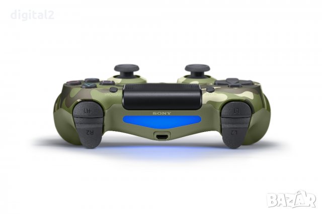 DUALSHOCK®4 wireless controller v2 - Green Camo / Джойстик Sony / PS4, снимка 3 - Аксесоари - 34354108