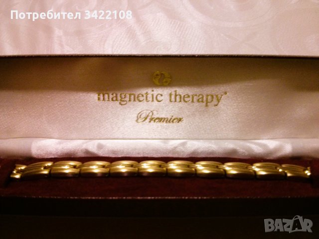 Елегантна дамска магнитна гривна, 18 см, 15 неодимови магнита