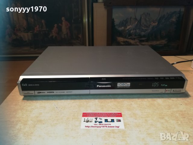 panasonic dmr-eh77eg-s dvb hdd & dvd recorder 2601212028, снимка 7 - Плейъри, домашно кино, прожектори - 31568592