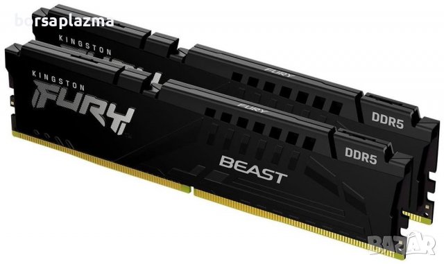 Kingston Fury Beast Black 64GB DDR5 RAM, снимка 1